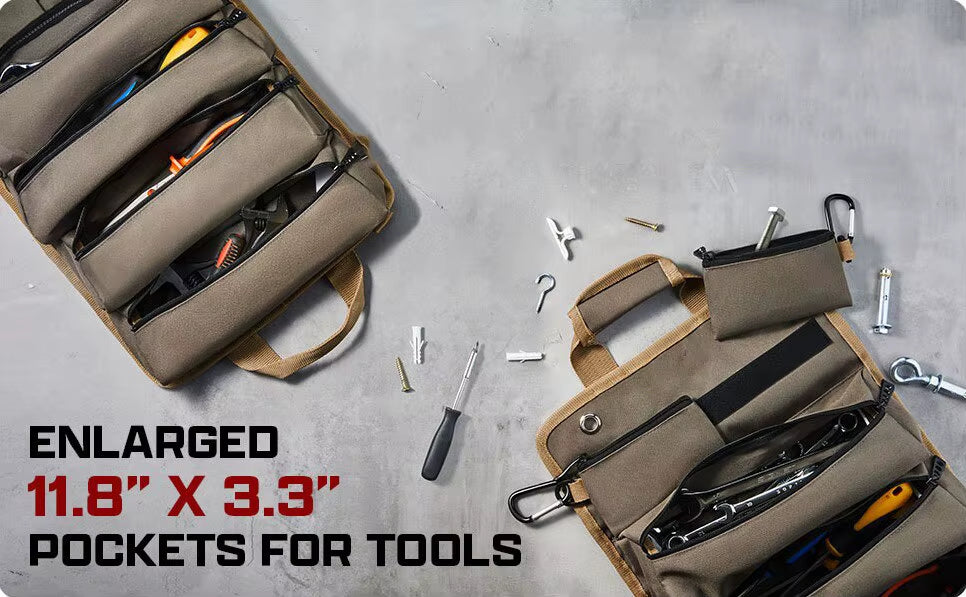 CampNest™ Tool Organizers - Small Tool Bag 6 Tool Pouches