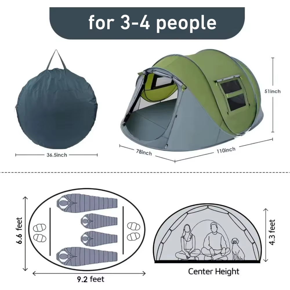 CampNest™ Outdoor Camping Waterproof Tents