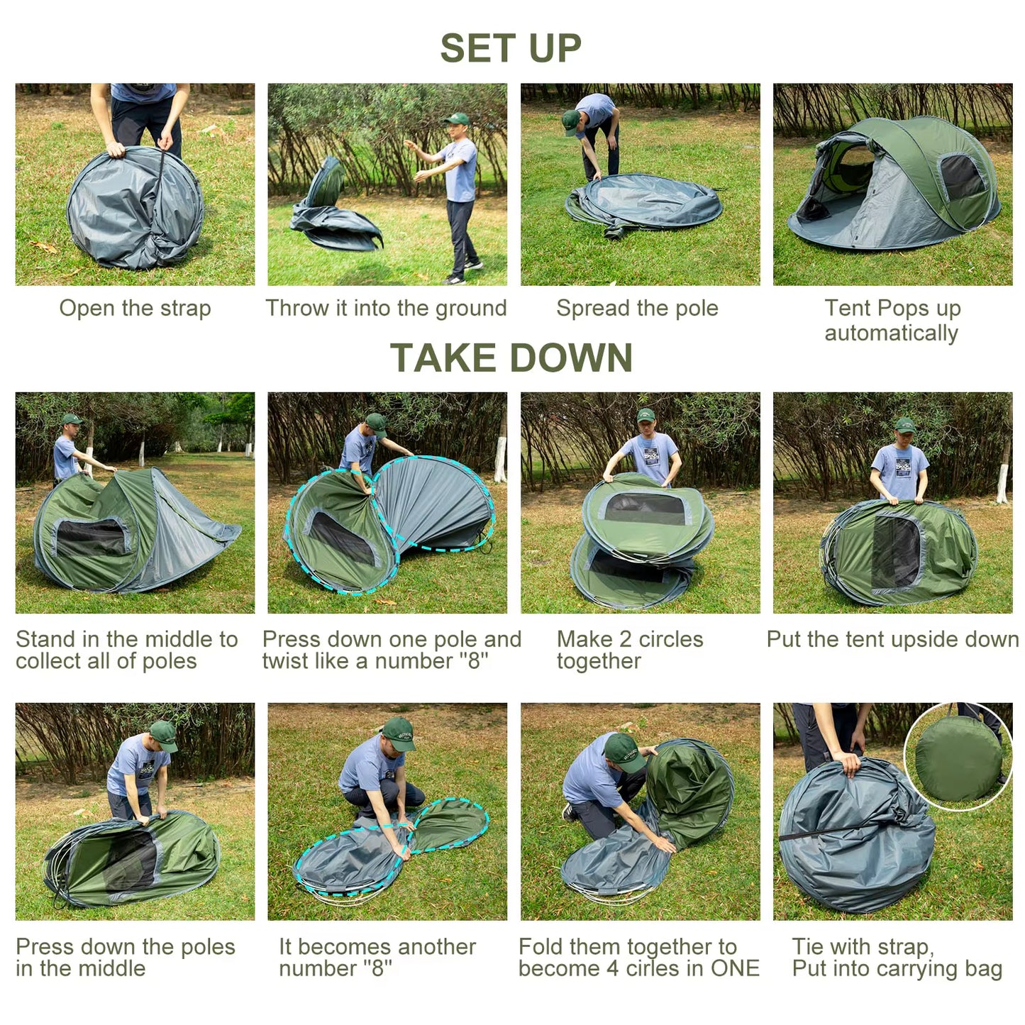 CampNest™ Outdoor Camping Waterproof Tents