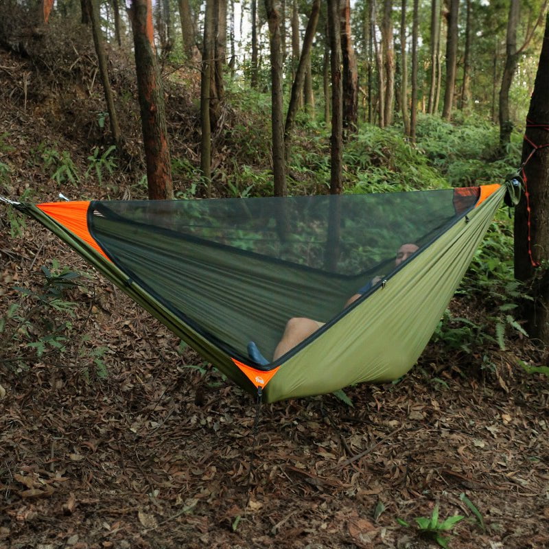 CampNest™ Portable Outdoor Hammock with Mosquito Net